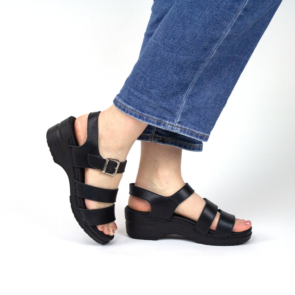Sanita Sesso Women's Sandal in Black