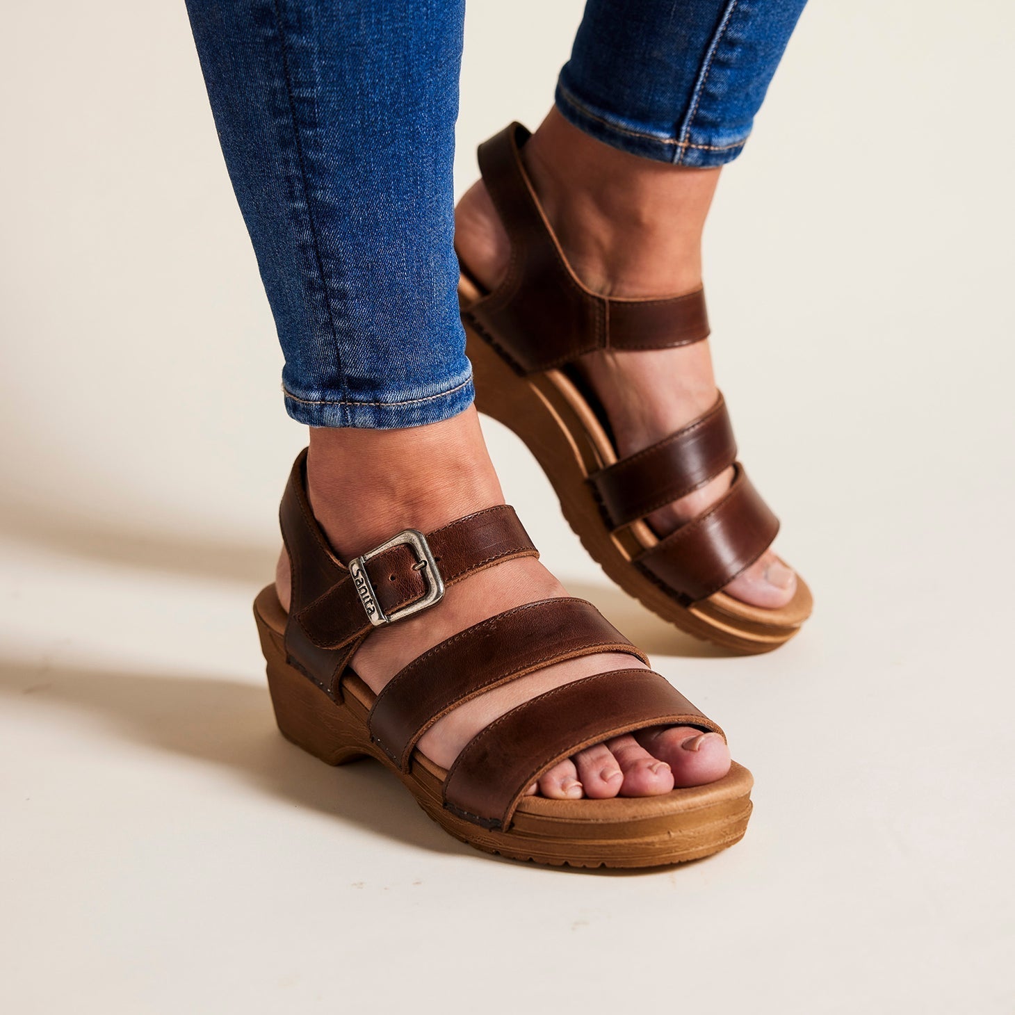 Sanita Sesso Women's Sandal in Brown