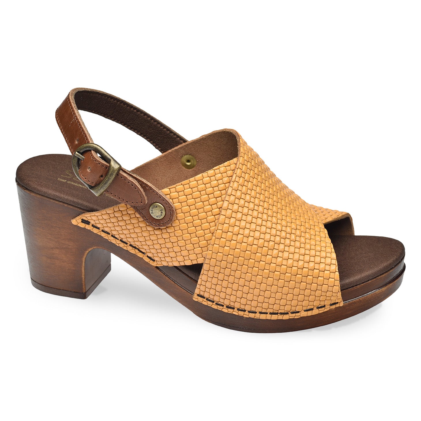 Sanita Sijo Women's Sandal in Yellow