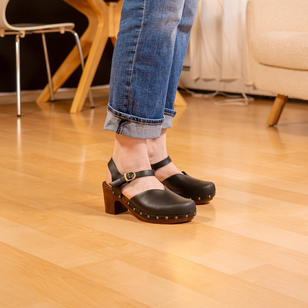 Sanita Solaima Women's Sandal in Black