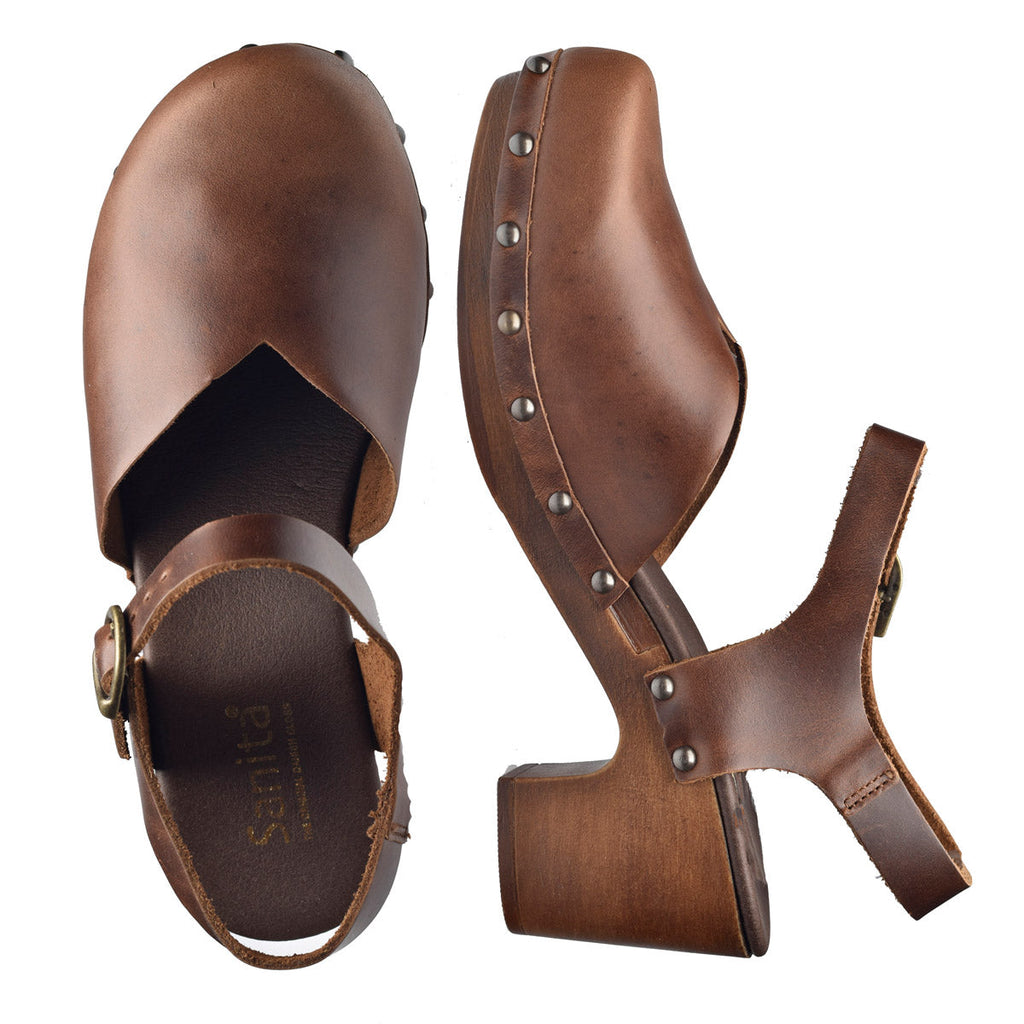 Sanita Solaima Women's Sandal in Brown