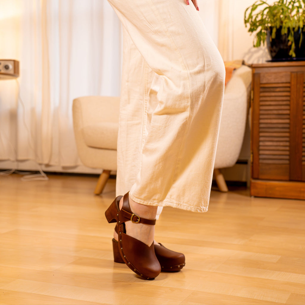 Sanita Solaima Women's Sandal in Brown