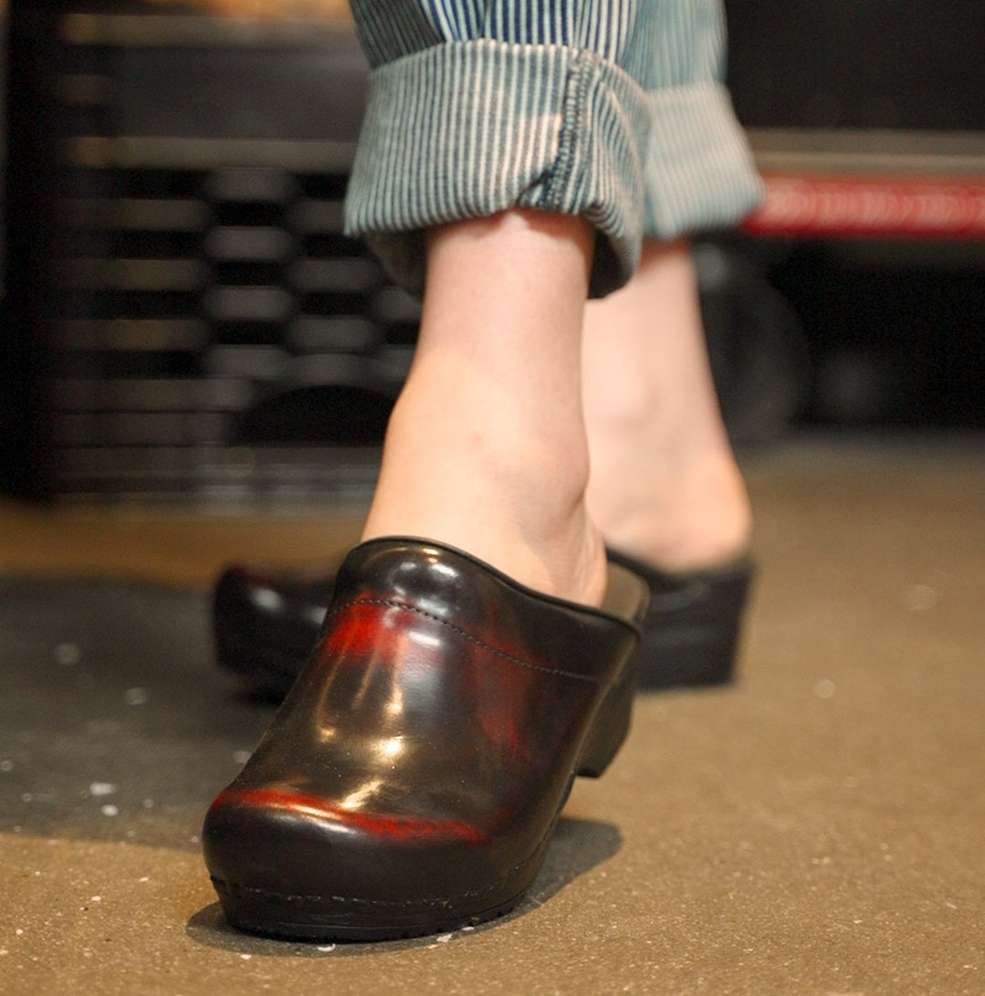 Sanita Sonja Cabrio Women's Clog in Bordeaux