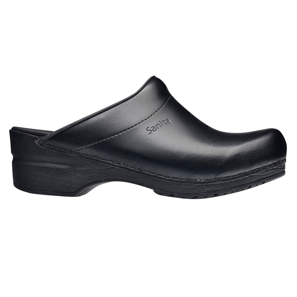 Sanita Sonja PU Women's Clog in Black