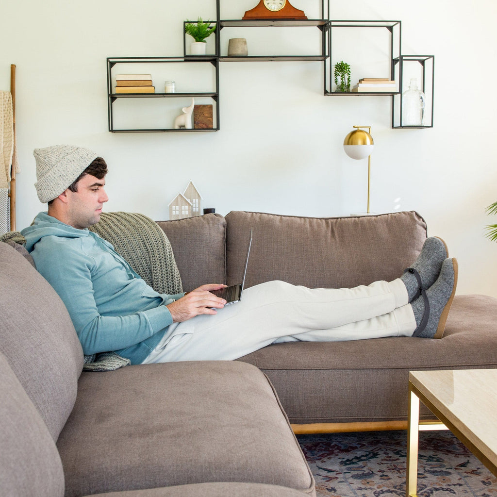 Sanita Stromo Unisex Slipper in Slate