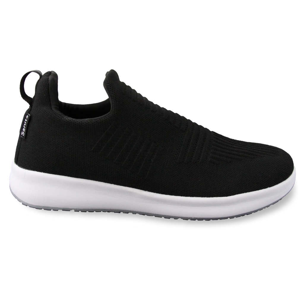 Sanita Trident Unisex Sneaker in Black