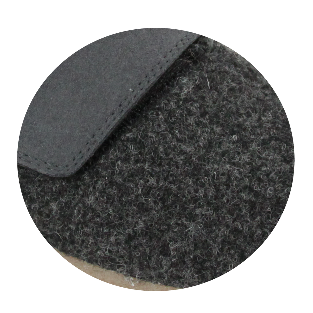 Sanita Varde Unisex Slipper in Charcoal