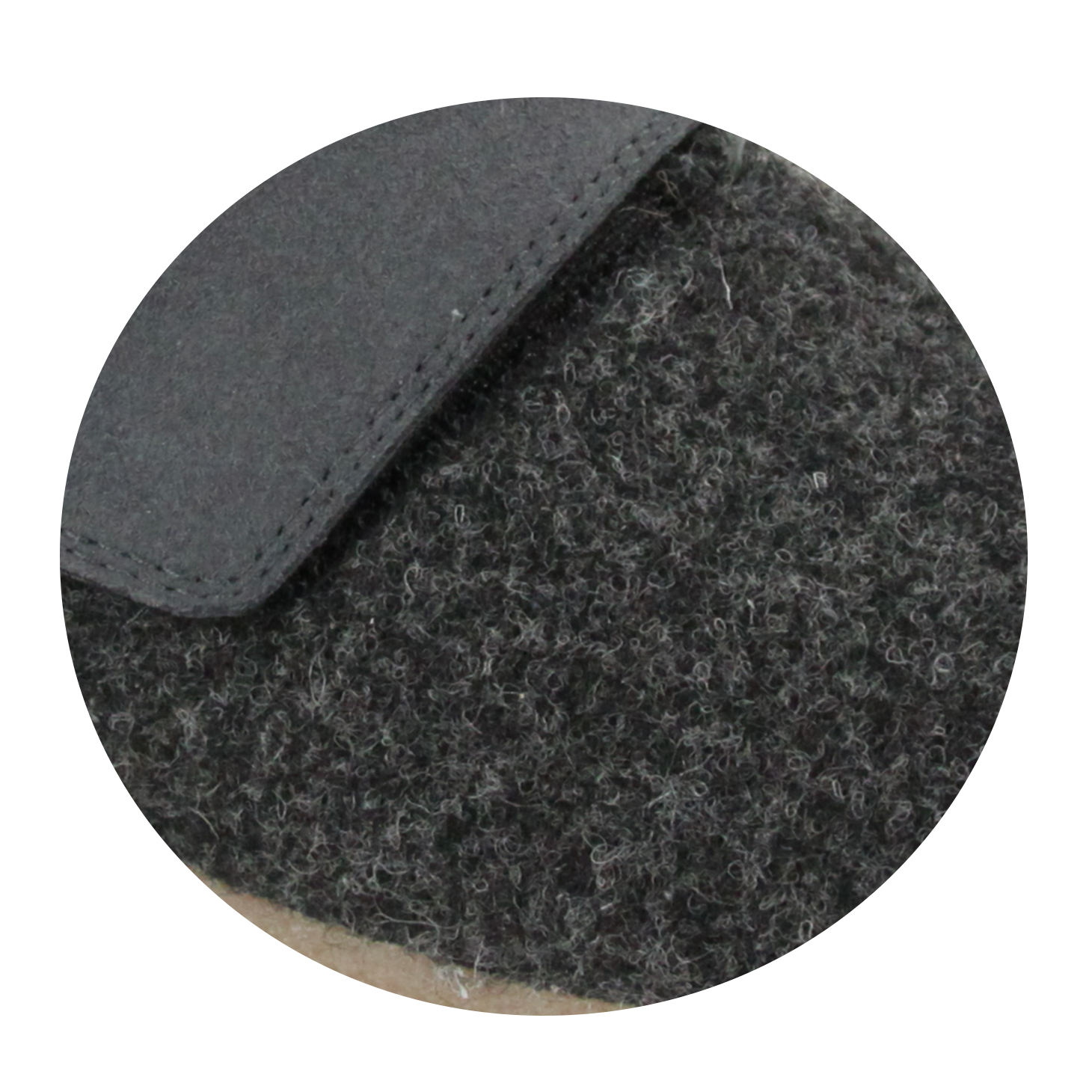 Sanita Varde Unisex Slipper in Charcoal