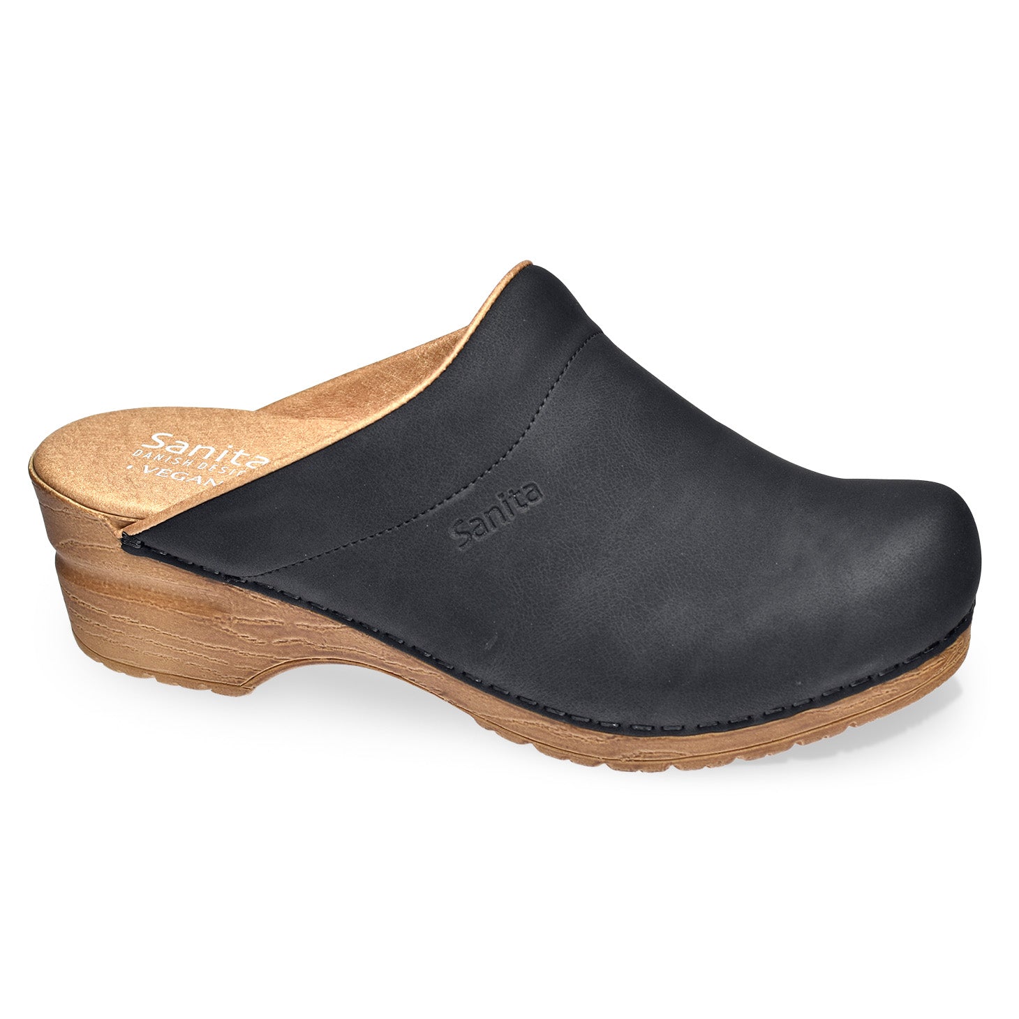 Sanita Vegan Ellis Women's Clog in Black