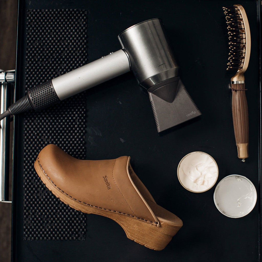 Sanita Vegan Ellis Women's Clog in Cognac