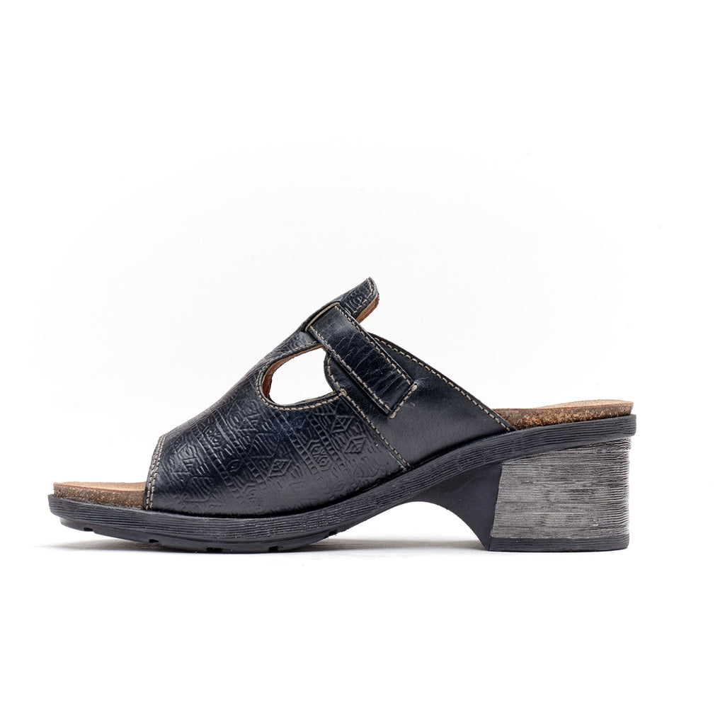 Dromedaris Sharon Leather Mule Sandals