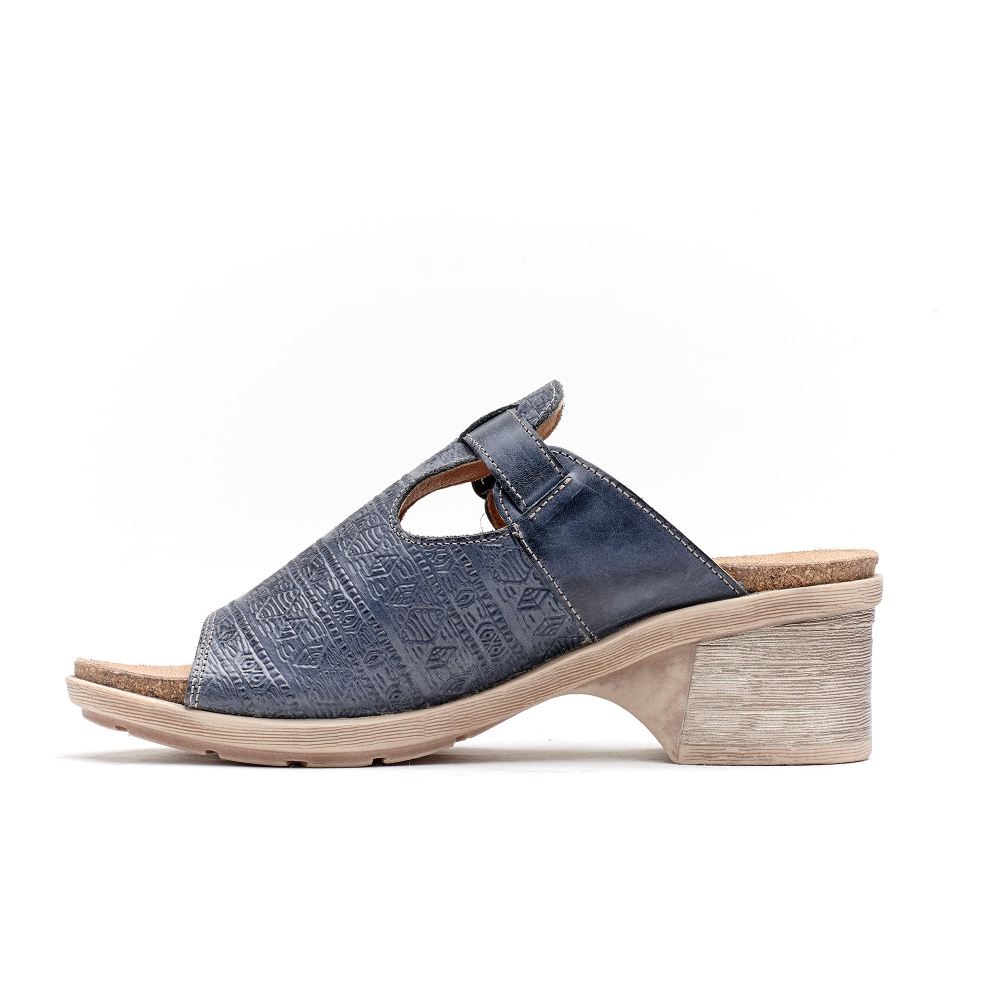 Dromedaris Sharon Leather Mule Sandals