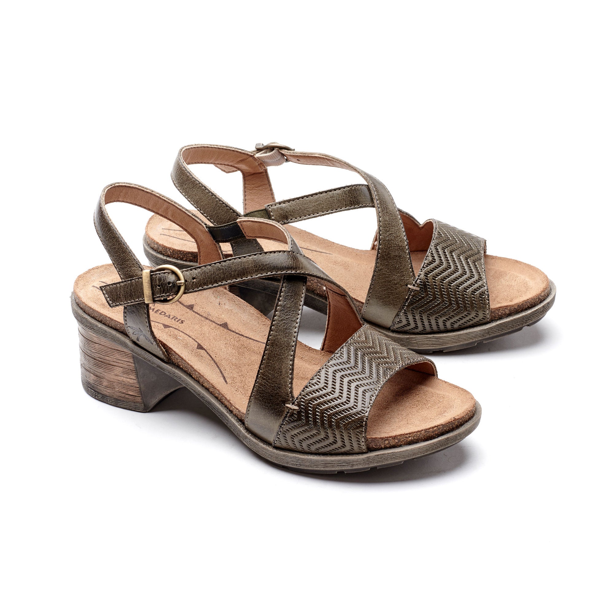 Dromedaris Sienna Adjustable Leather Sandal