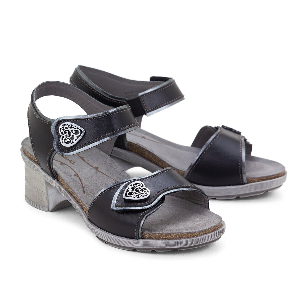 Dromedaris Silvie Adjustable Leather Sandals