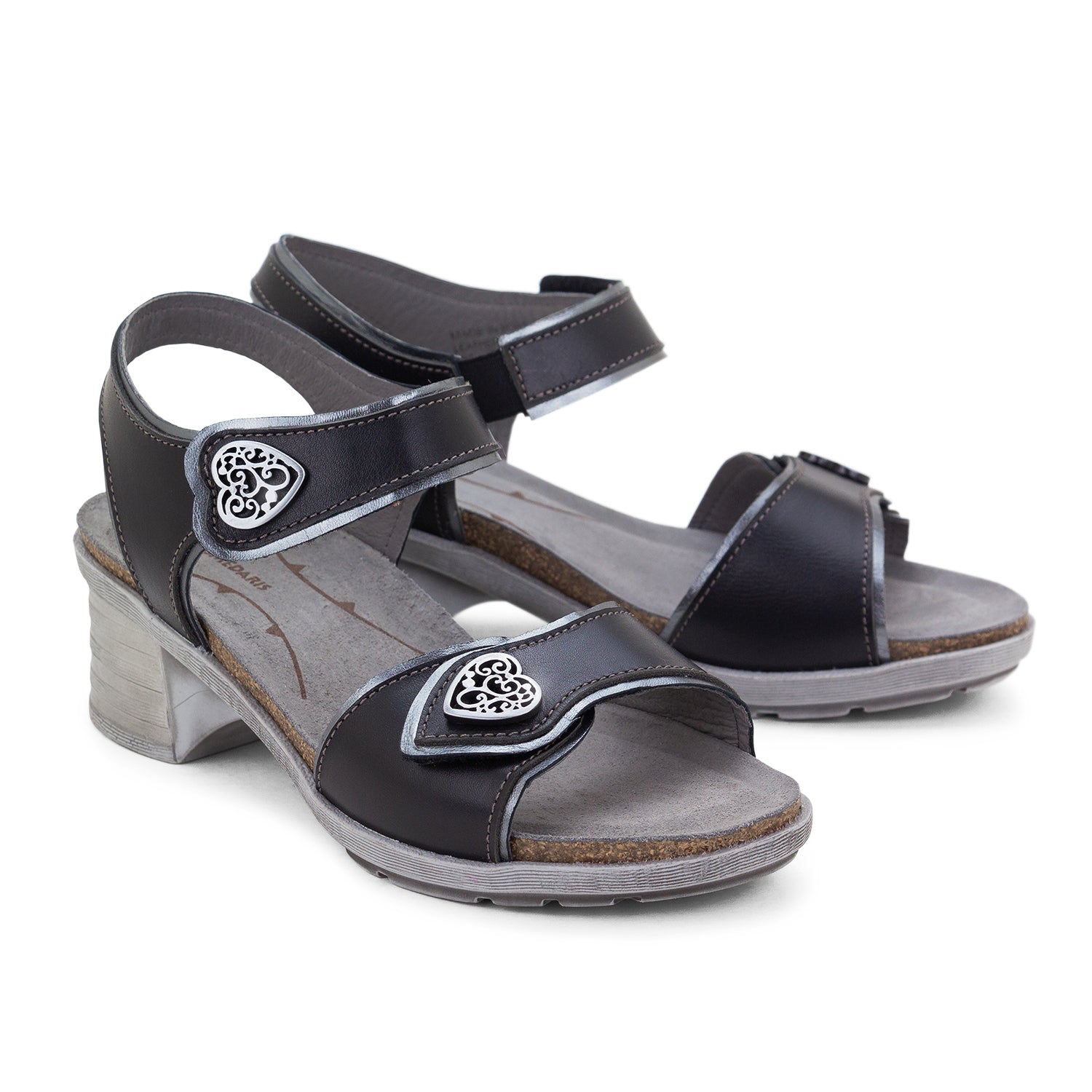 Dromedaris Silvie Adjustable Leather Sandals