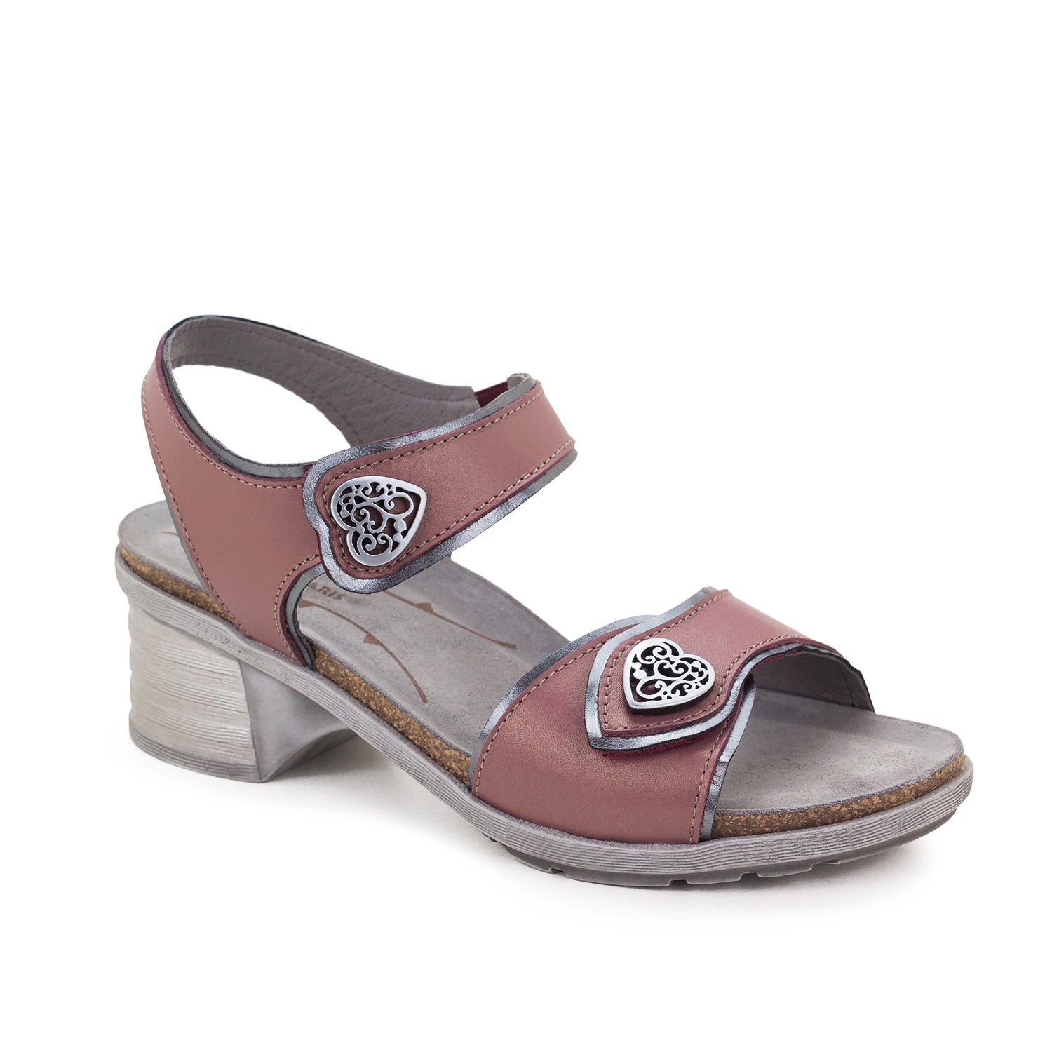 Dromedaris Silvie Adjustable Leather Sandals