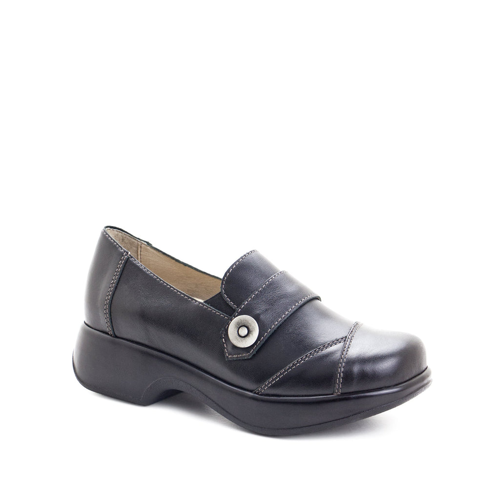 Dromedaris Stella Leather Slip-On Comfort Shoe