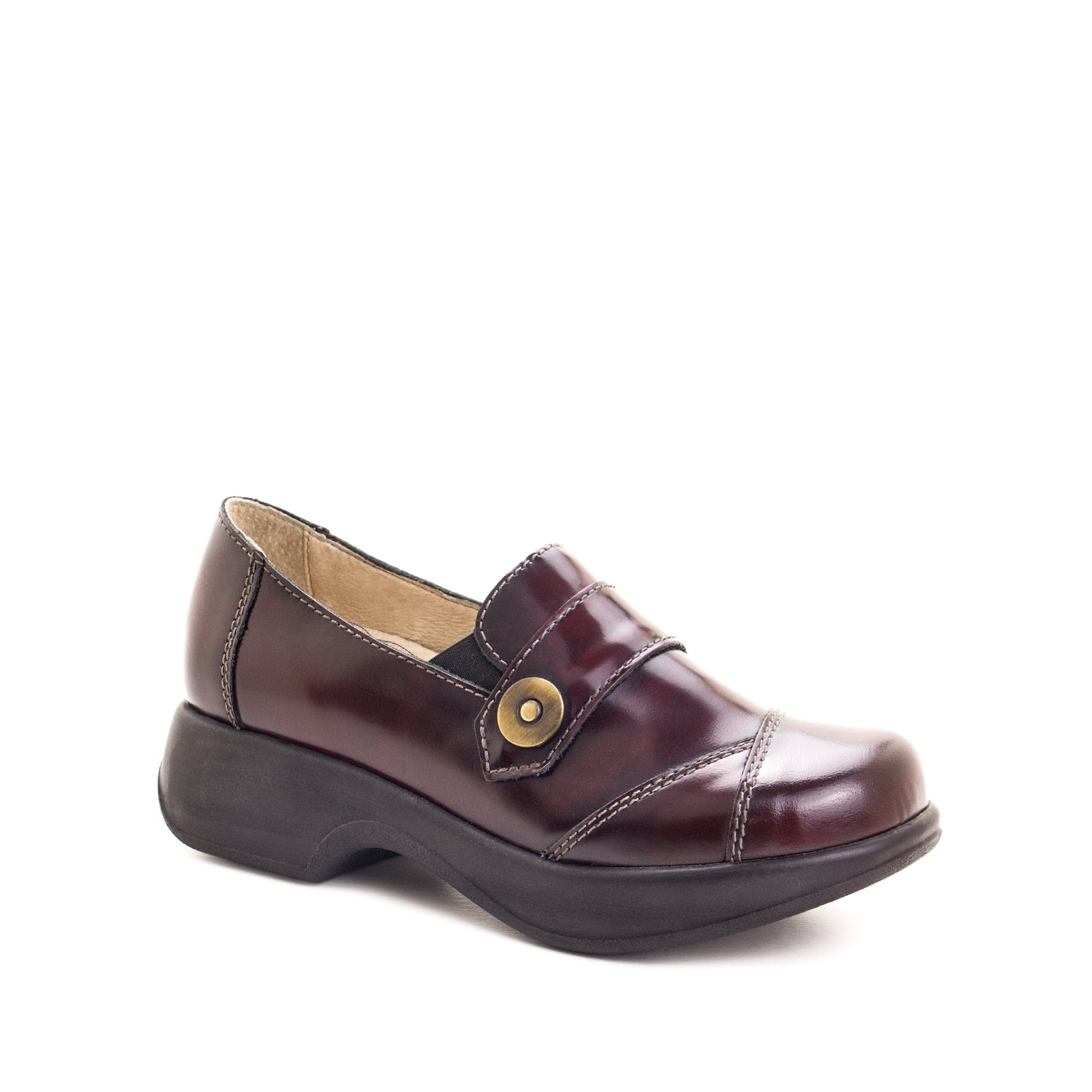 Dromedaris Stella Leather Slip-On Comfort Shoe