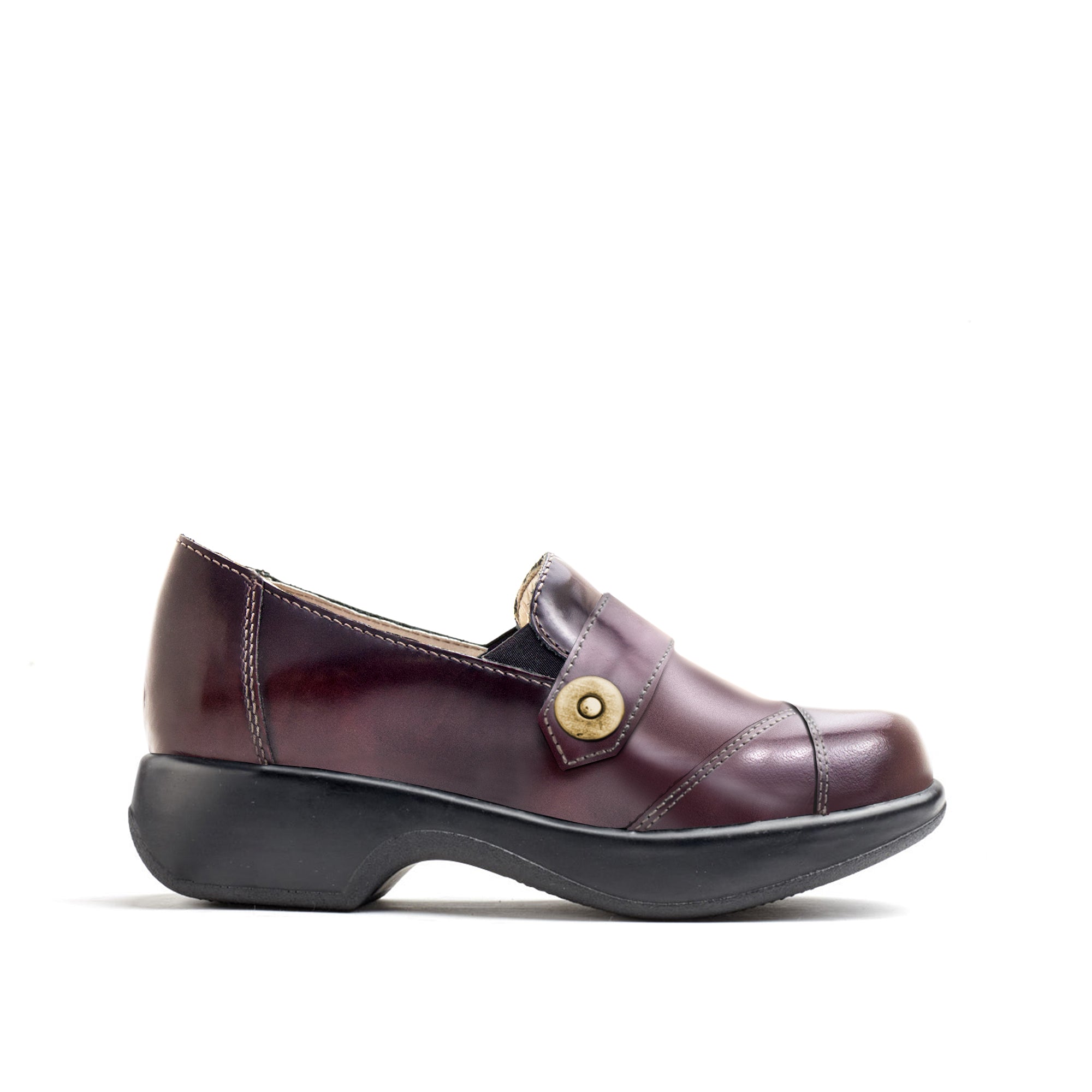 Dromedaris Stella Leather Slip-On Comfort Shoe