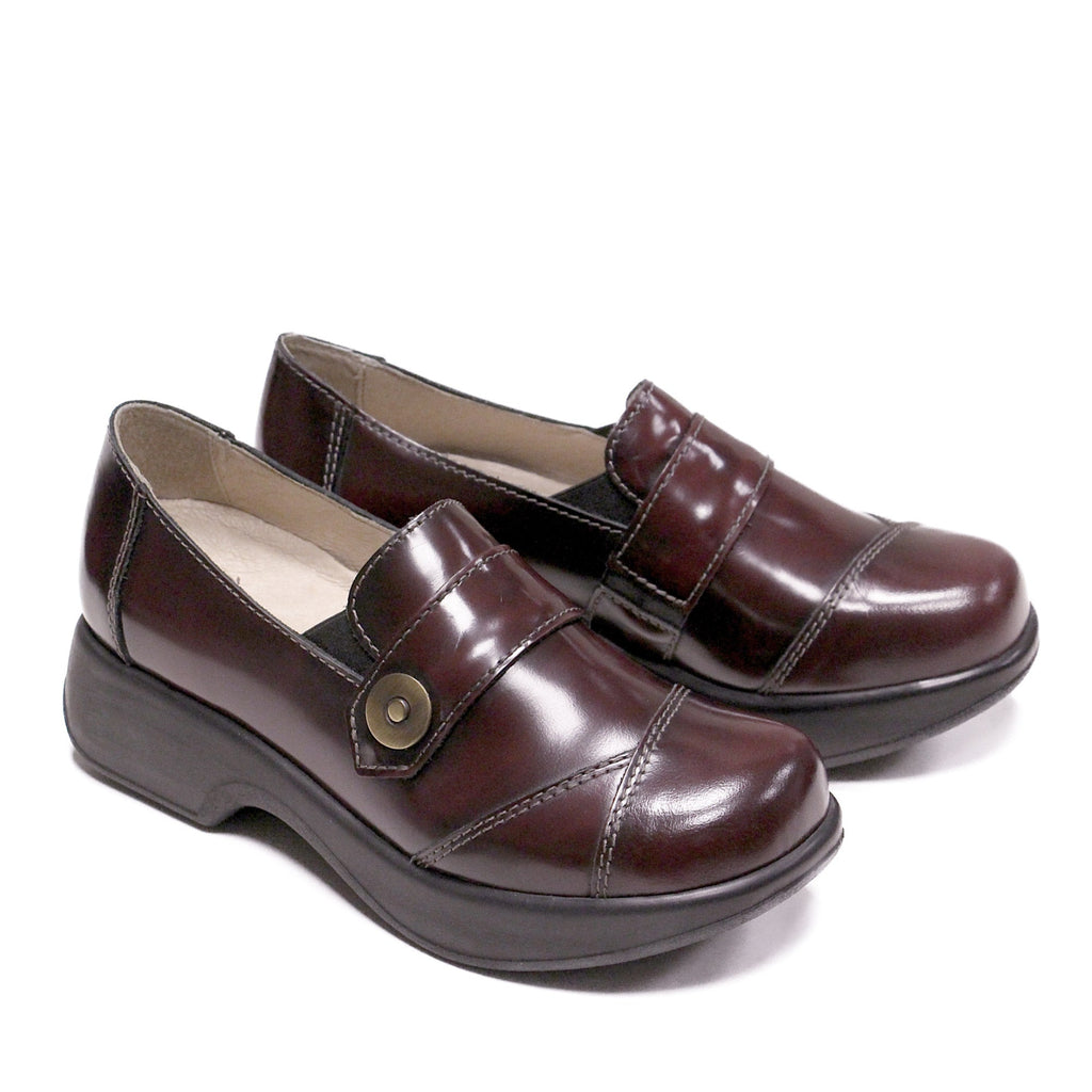 Dromedaris Stella Leather Slip-On Comfort Shoe