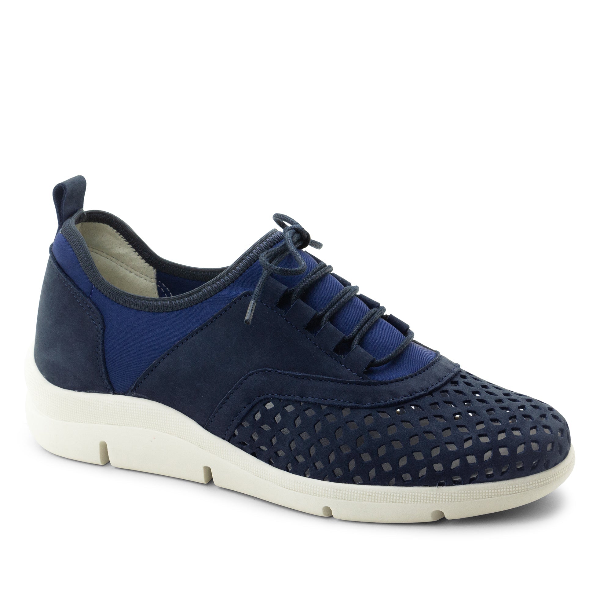 Dromedaris Valene Perforated Leather Comfort Shoe