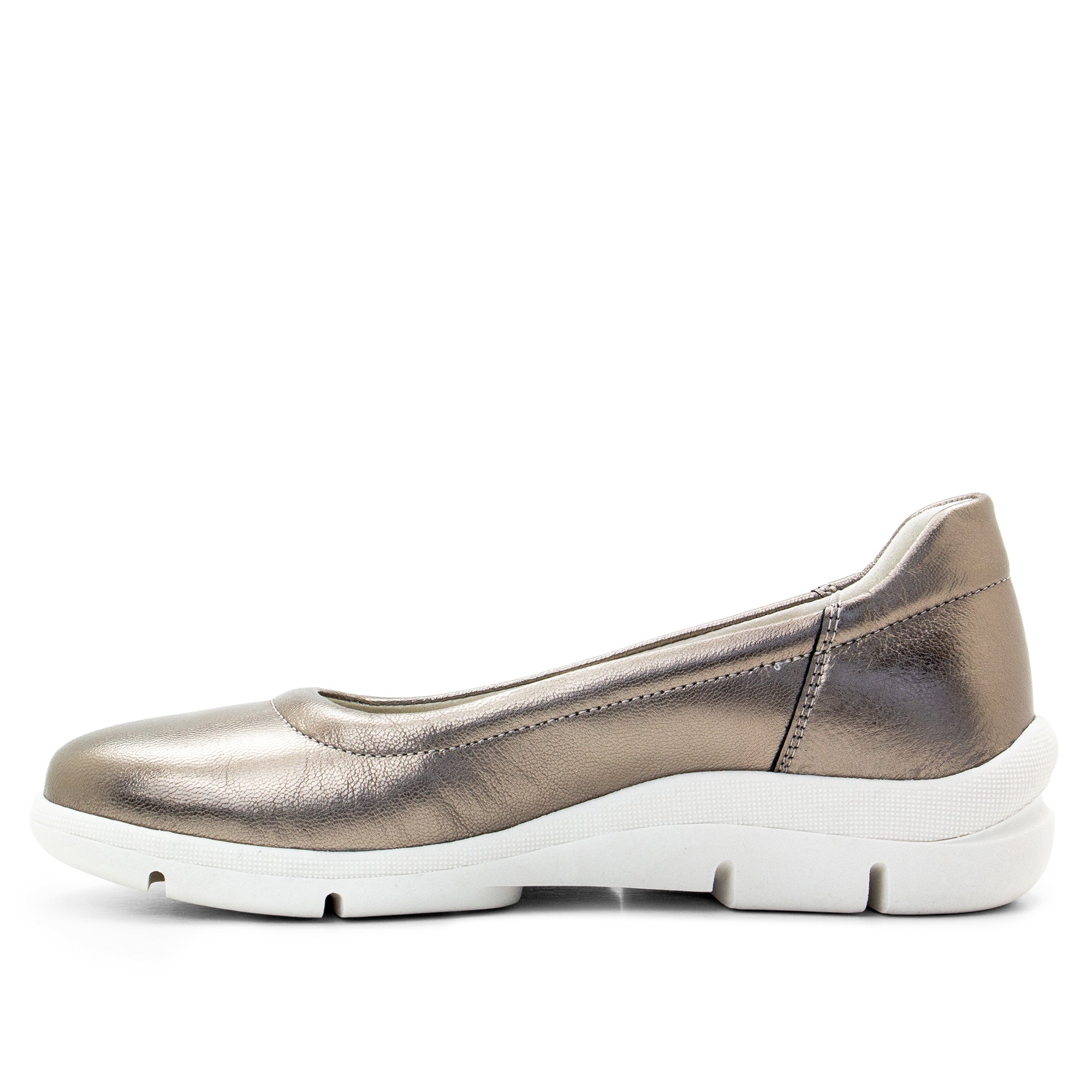 Dromedaris Vanessa Leather Slip-On Wedge