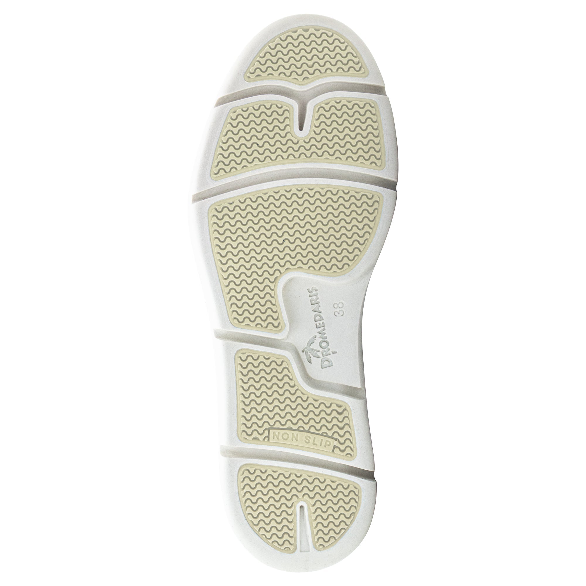 Dromedaris Vanessa Leather Slip-On Wedge