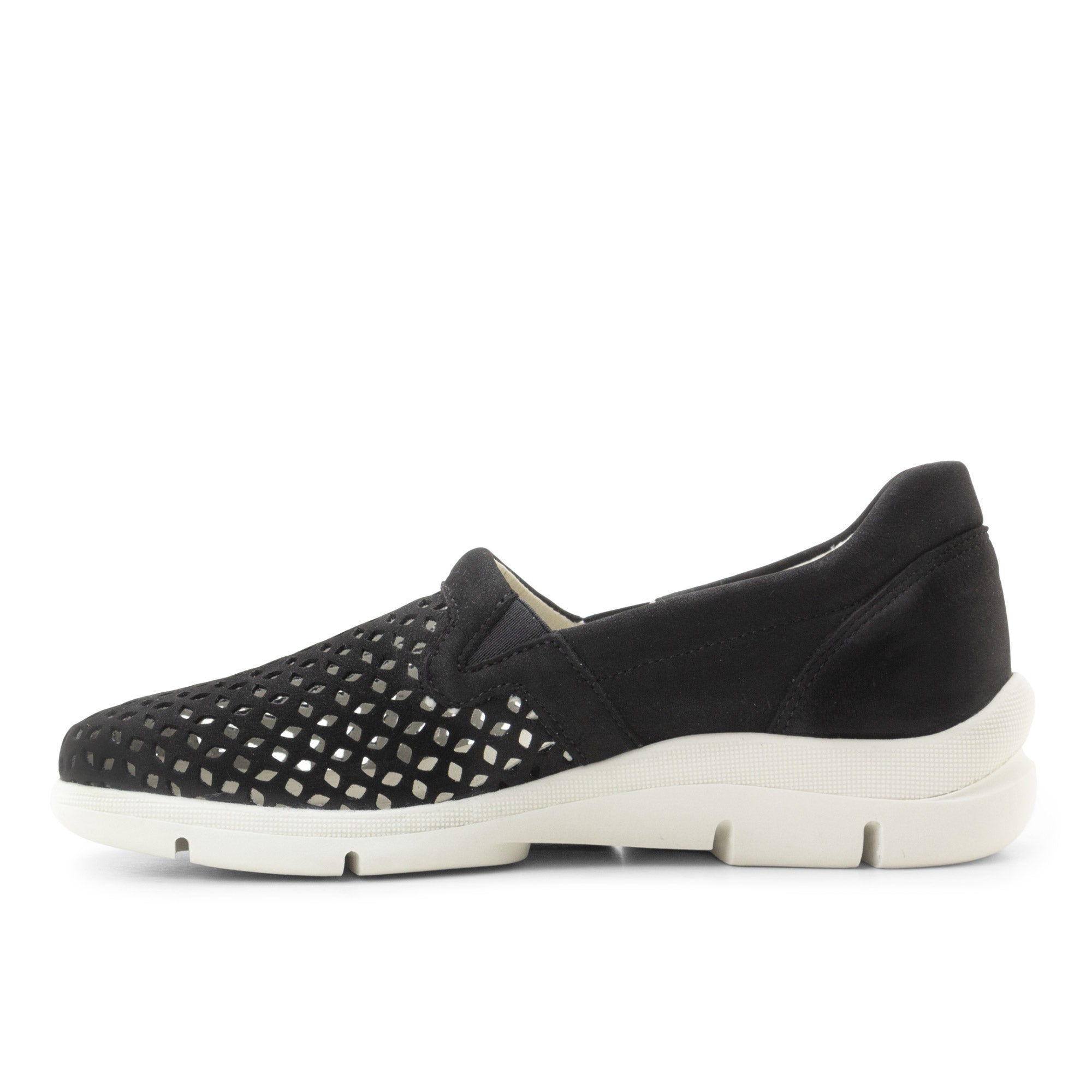 Dromedaris Vicky Perforated Leather Slip-On