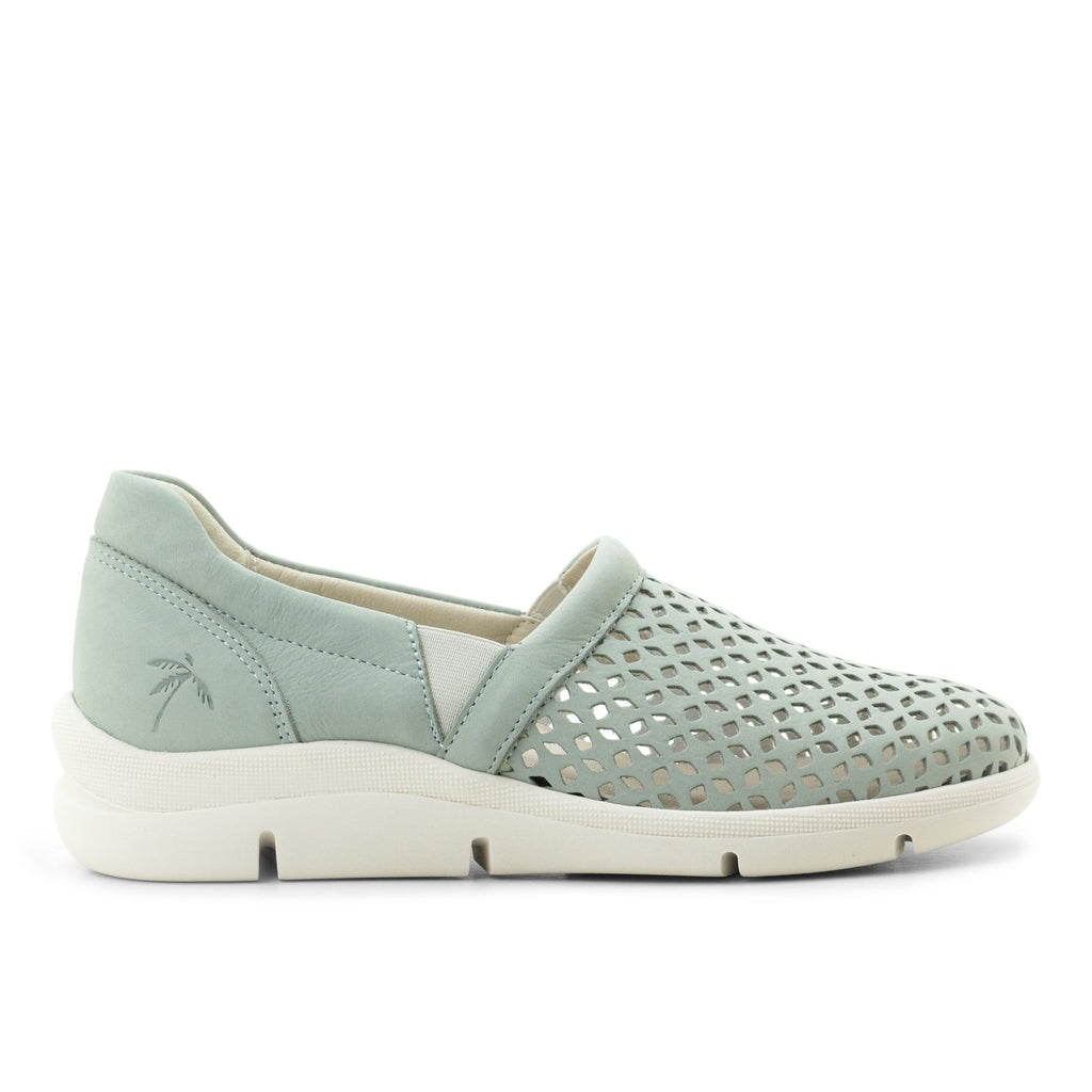 Dromedaris Vicky Perforated Leather Slip-On