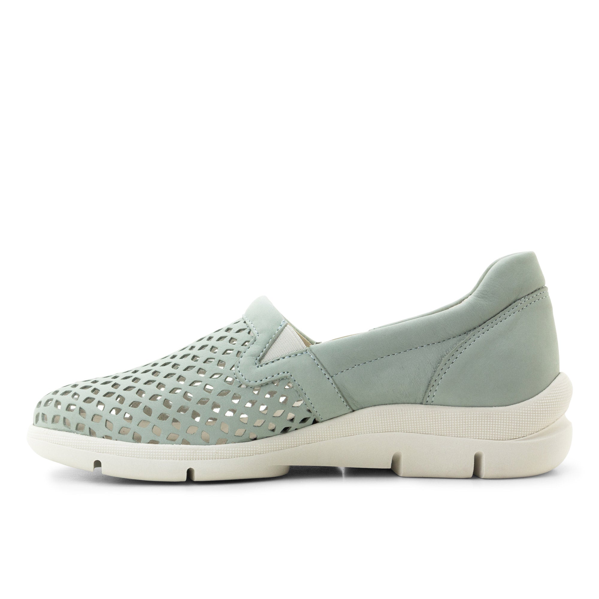 Dromedaris Vicky Perforated Leather Slip-On