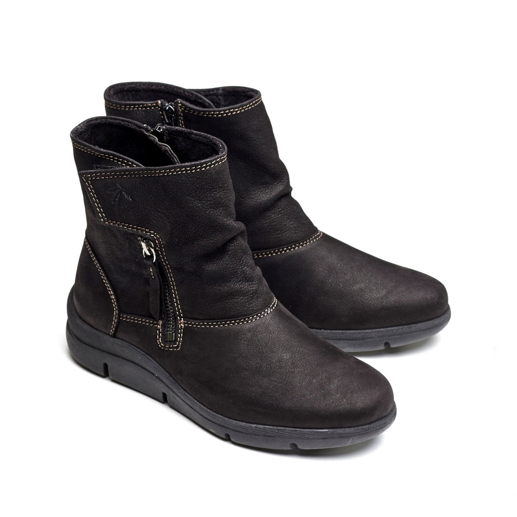 Dromedaris Vida Leather Slouch Bootie