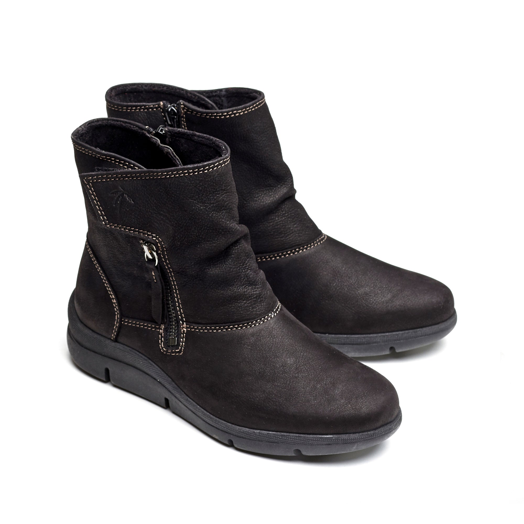 Dromedaris Vida Leather Slouch Bootie