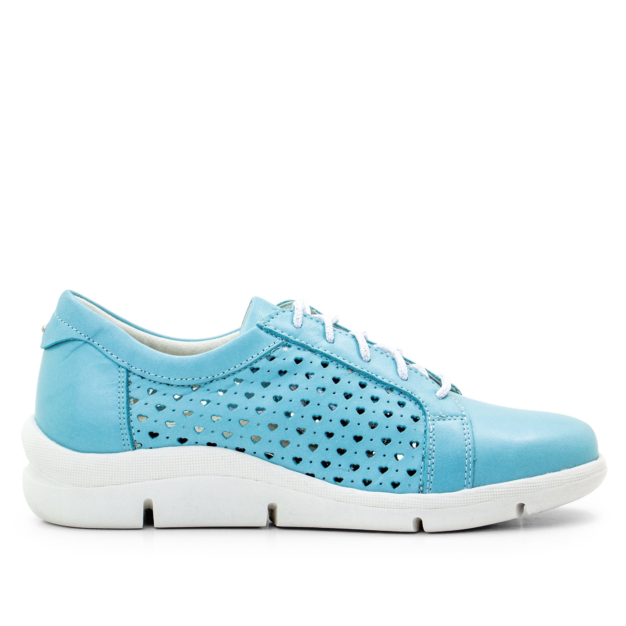 Dromedaris Vivian Perforated Leather Lace-Up Shoe