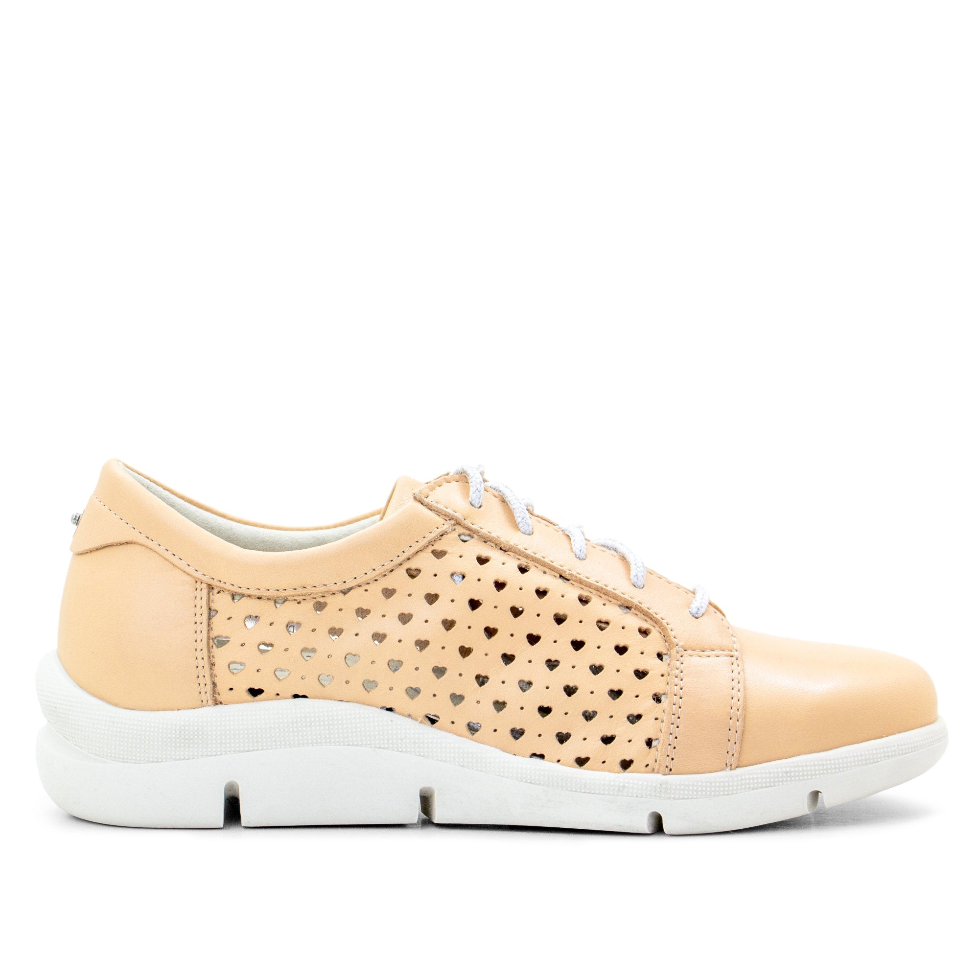 Dromedaris Vivian Perforated Leather Lace-Up Shoe