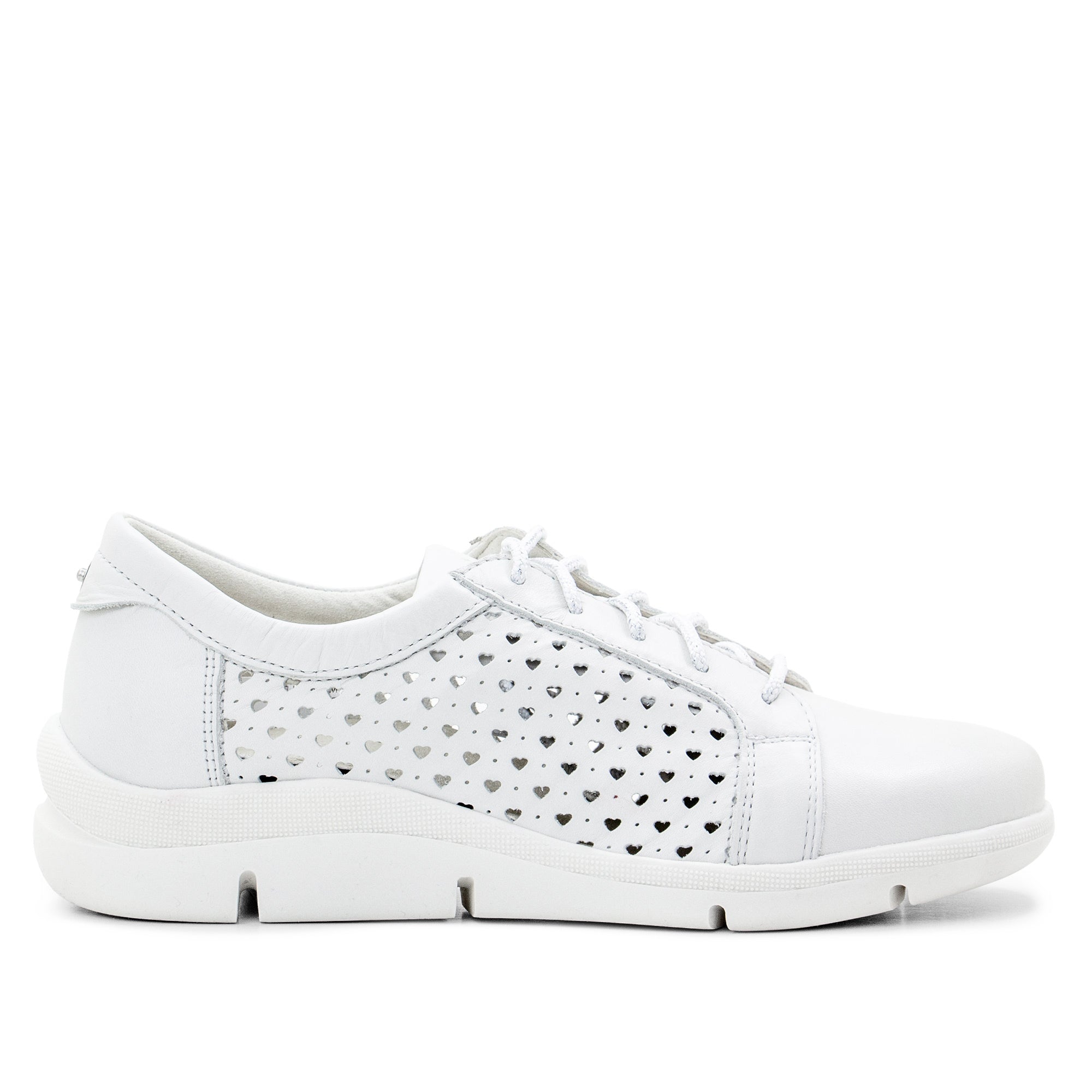 Dromedaris Vivian Perforated Leather Lace-Up Shoe