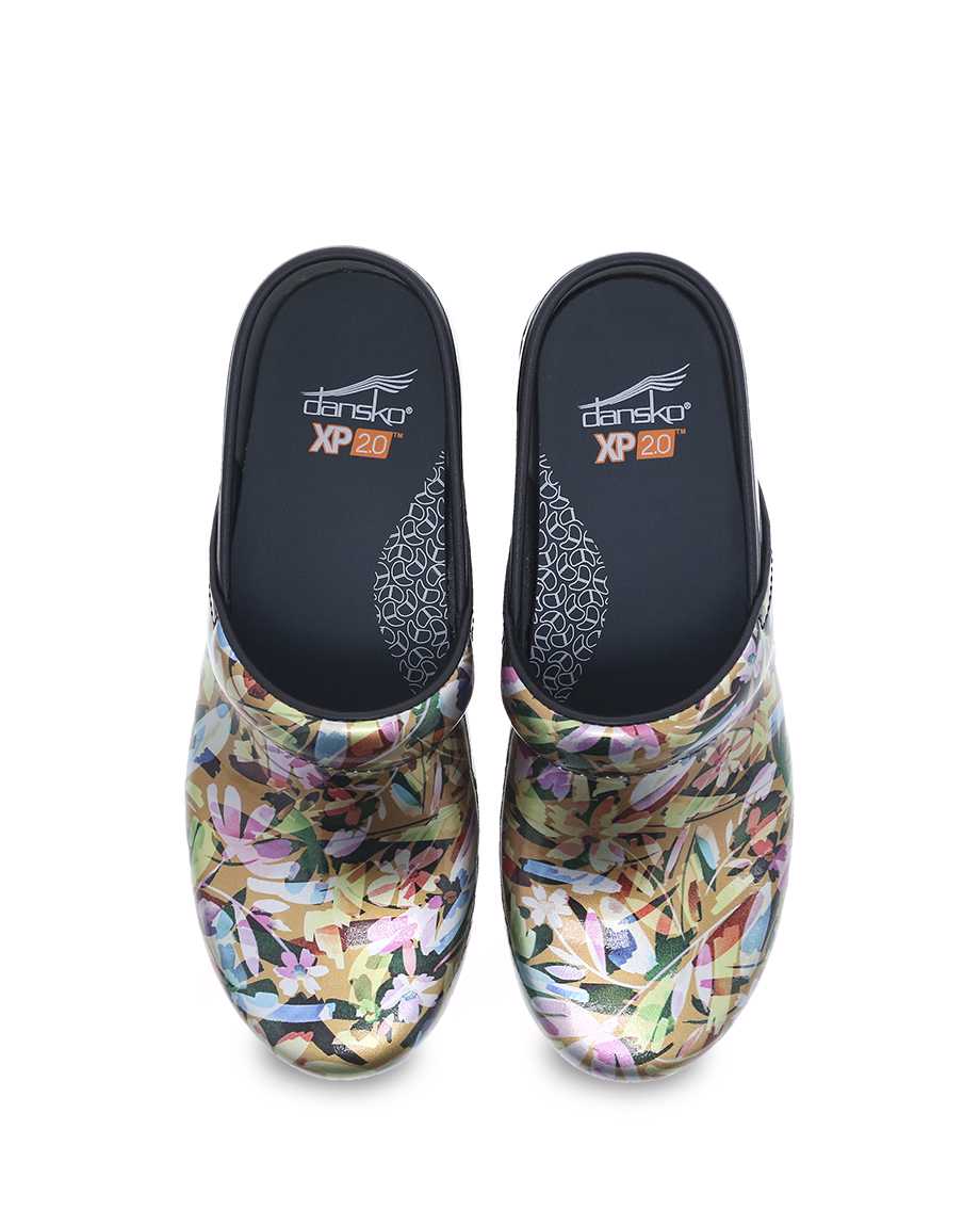 Clogs: Dansko XP 2.0 Meadow Patent