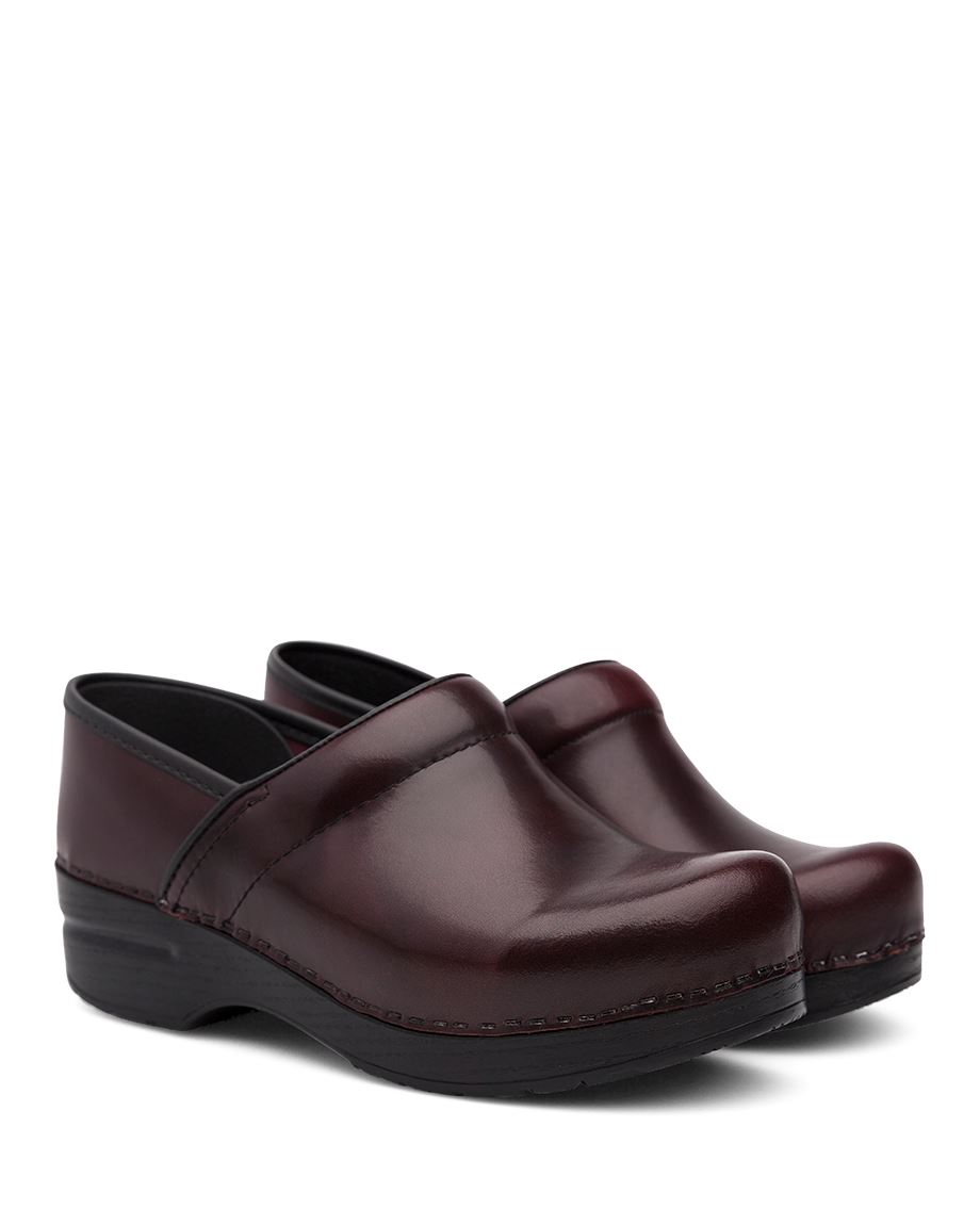 Dansko cordovan clogs sales