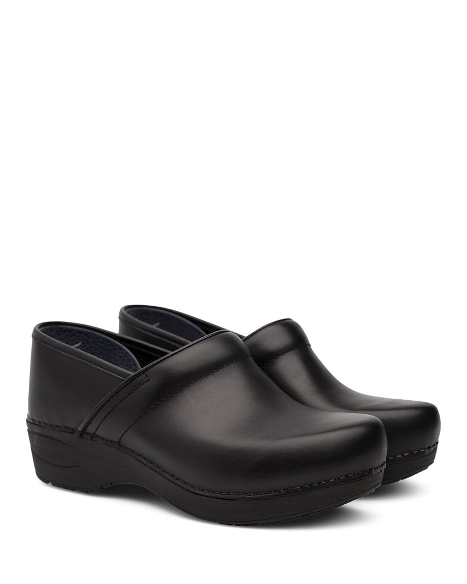 Wide Shoes Dansko XP 2.0 Black Pull Up